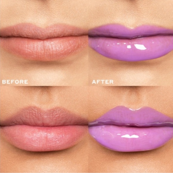 BITE BEAUTY Yaysayer Plumping Lip Gloss LAVENDER COOKIE - Picture 4 of 6